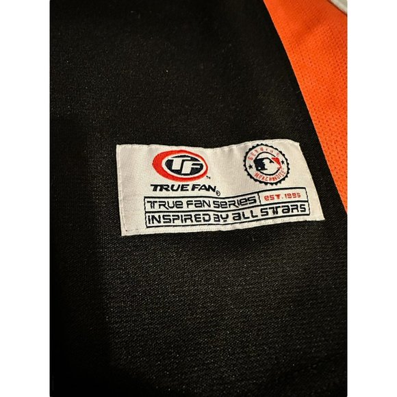 True Fan MLB Miami Marlins Baseball Jersey Button Up Mens Size XL - Picture 6 of 8